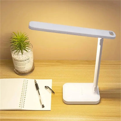 Eye Protection Touch USB Charge 3 Color Dimmable Touch Foldable Desk Lamp Night Light Adjustable Desk Lamp For Reading Study - PatioLix