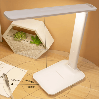 Eye Protection Touch USB Charge 3 Color Dimmable Touch Foldable Desk Lamp Night Light Adjustable Desk Lamp For Reading Study - PatioLix