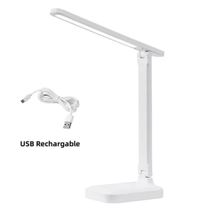 Eye Protection Touch USB Charge 3 Color Dimmable Touch Foldable Desk Lamp Night Light Adjustable Desk Lamp For Reading Study - PatioLix