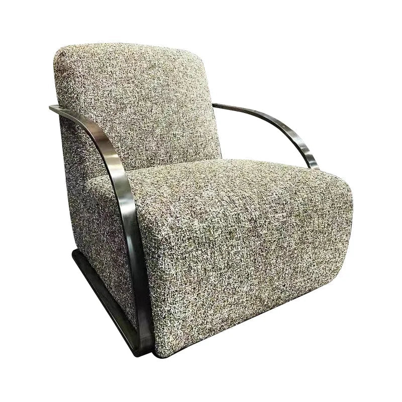 *g for Lazy Sofa Chair and Hotel Single Lounge Velvet Chairs Comfy Fabric Armchairs for Bedroom Modern Luxury Accent Chair* - PatioLix