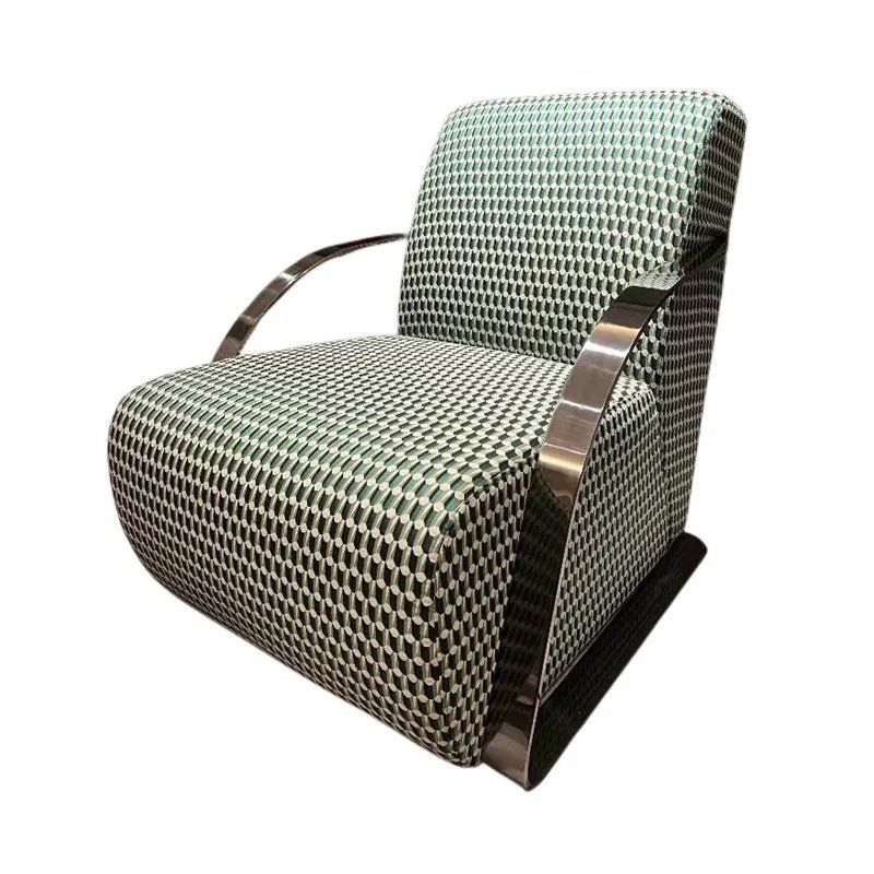 *g for Lazy Sofa Chair and Hotel Single Lounge Velvet Chairs Comfy Fabric Armchairs for Bedroom Modern Luxury Accent Chair* - PatioLix