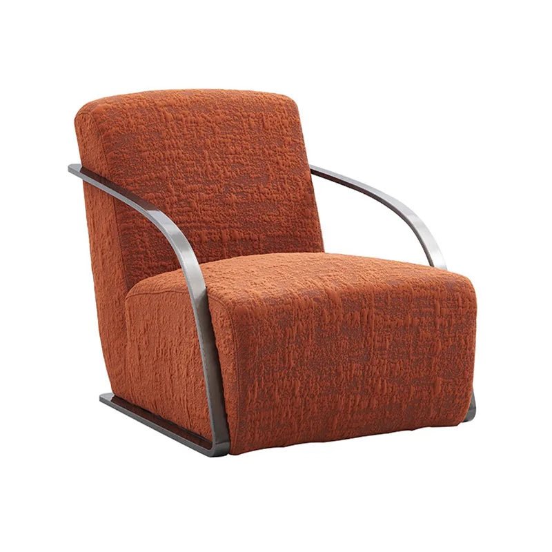 *g for Lazy Sofa Chair and Hotel Single Lounge Velvet Chairs Comfy Fabric Armchairs for Bedroom Modern Luxury Accent Chair* - PatioLix