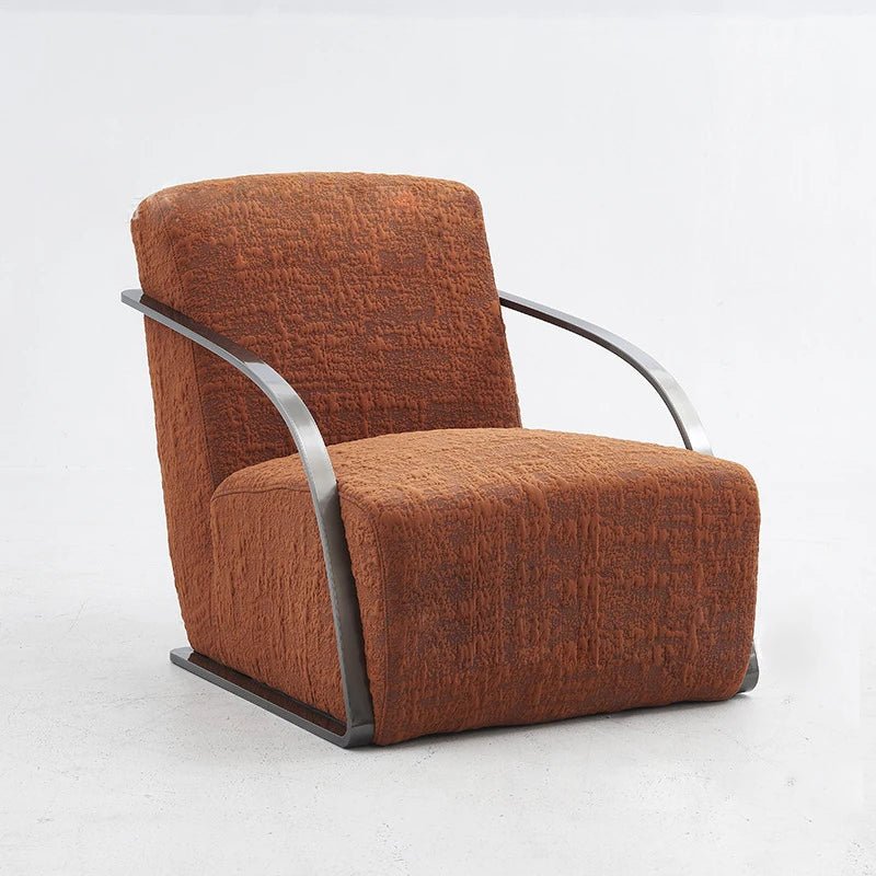 *g for Lazy Sofa Chair and Hotel Single Lounge Velvet Chairs Comfy Fabric Armchairs for Bedroom Modern Luxury Accent Chair* - PatioLix