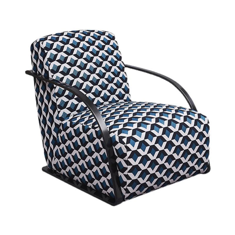 *g for Lazy Sofa Chair and Hotel Single Lounge Velvet Chairs Comfy Fabric Armchairs for Bedroom Modern Luxury Accent Chair* - PatioLix