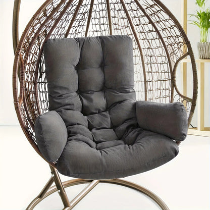 Hammock Rocking Chair Cushion Egg - shape Cushion Available for Garden Living Room Decoration (Without Hanging Basket Seat) Cojin - PatioLix