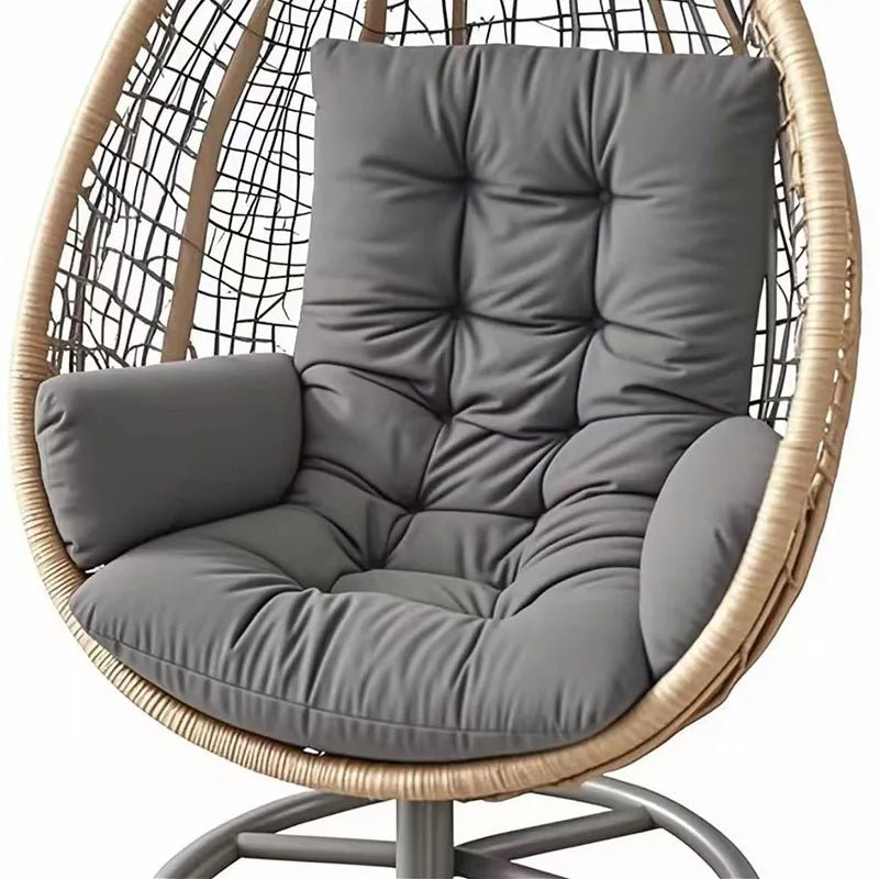 Hammock Rocking Chair Cushion Egg - shape Cushion Available for Garden Living Room Decoration (Without Hanging Basket Seat) Cojin - PatioLix