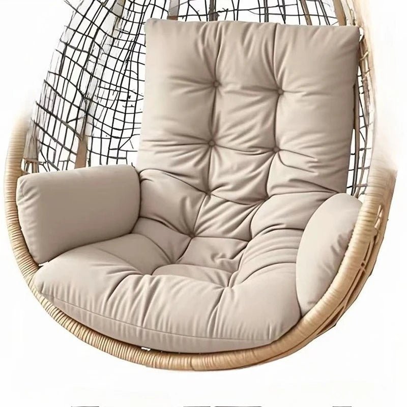 Hammock Rocking Chair Cushion Egg - shape Cushion Available for Garden Living Room Decoration (Without Hanging Basket Seat) Cojin - PatioLix