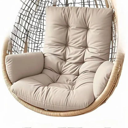 Hammock Rocking Chair Cushion Egg - shape Cushion Available for Garden Living Room Decoration (Without Hanging Basket Seat) Cojin - PatioLix