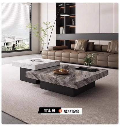 Italian Minimalist Coffee Tables Modern Living Room Small Luxury Coffee Tables Luxury Unique Table Basse De Salon Furniture - PatioLix