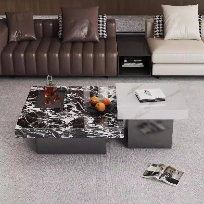 Italian Minimalist Coffee Tables Modern Living Room Small Luxury Coffee Tables Luxury Unique Table Basse De Salon Furniture - PatioLix