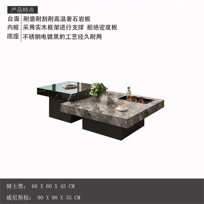 Italian Minimalist Coffee Tables Modern Living Room Small Luxury Coffee Tables Luxury Unique Table Basse De Salon Furniture - PatioLix