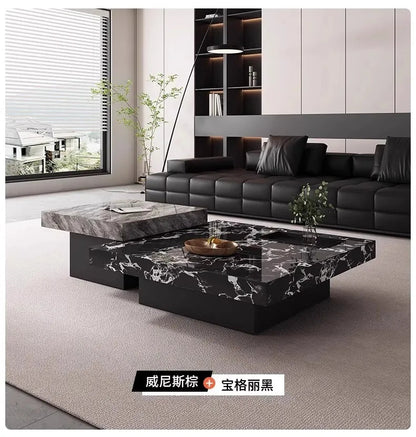 Italian Minimalist Coffee Tables Modern Living Room Small Luxury Coffee Tables Luxury Unique Table Basse De Salon Furniture - PatioLix