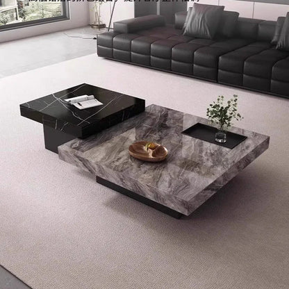 Italian Minimalist Coffee Tables Modern Living Room Small Luxury Coffee Tables Luxury Unique Table Basse De Salon Furniture - PatioLix