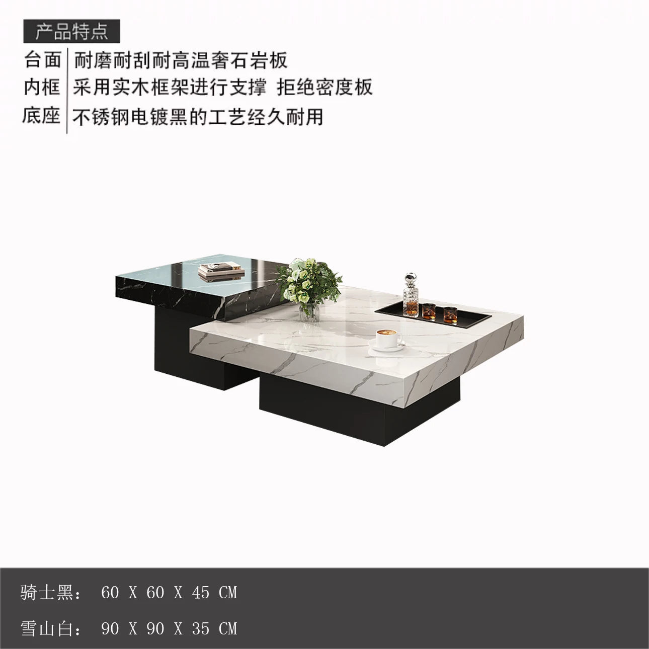 Italian Minimalist Coffee Tables Modern Living Room Small Luxury Coffee Tables Luxury Unique Table Basse De Salon Furniture - PatioLix