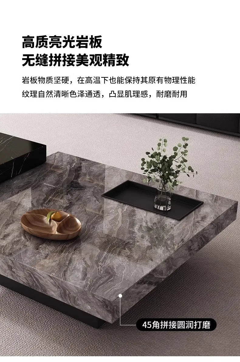 Italian Minimalist Coffee Tables Modern Living Room Small Luxury Coffee Tables Luxury Unique Table Basse De Salon Furniture - PatioLix