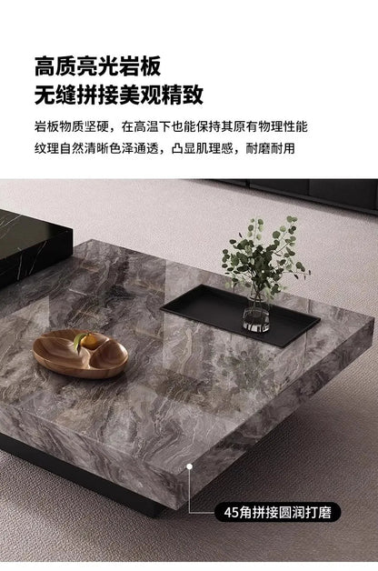 Italian Minimalist Coffee Tables Modern Living Room Small Luxury Coffee Tables Luxury Unique Table Basse De Salon Furniture - PatioLix