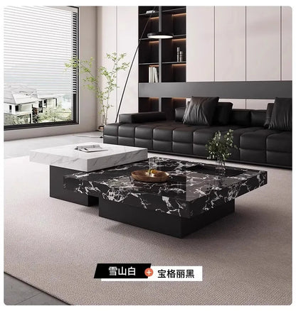 Italian Minimalist Coffee Tables Modern Living Room Small Luxury Coffee Tables Luxury Unique Table Basse De Salon Furniture - PatioLix