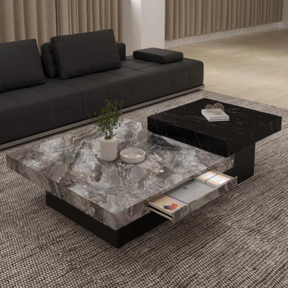Italian Minimalist Coffee Tables Modern Living Room Small Luxury Coffee Tables Luxury Unique Table Basse De Salon Furniture - PatioLix