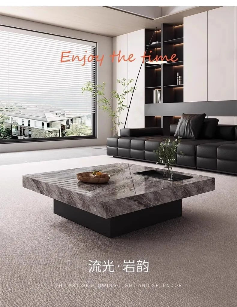 Italian Minimalist Coffee Tables Modern Living Room Small Luxury Coffee Tables Luxury Unique Table Basse De Salon Furniture - PatioLix