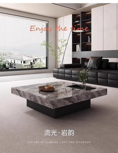 Italian Minimalist Coffee Tables Modern Living Room Small Luxury Coffee Tables Luxury Unique Table Basse De Salon Furniture - PatioLix