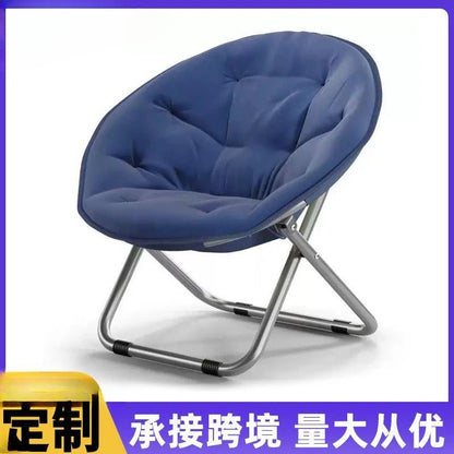 Large Casual Adult Moon Chair Sun Chair Lazy Chair Folding Chair Home Sofa - PatioLix