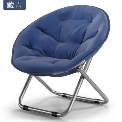 Large Casual Adult Moon Chair Sun Chair Lazy Chair Folding Chair Home Sofa - PatioLix
