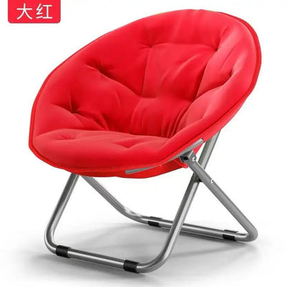 Large Casual Adult Moon Chair Sun Chair Lazy Chair Folding Chair Home Sofa - PatioLix