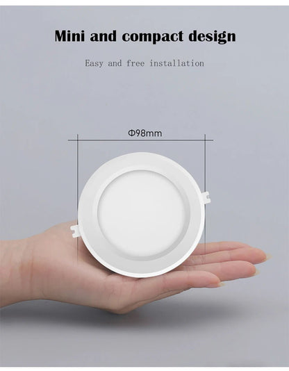 LED Downlight AC100 - 240V Spot Three colors 6W 10W 14W 17W 20W 24W Recessed in LED Ceiling Downlight Light Cold Warm white Lamp - PatioLix