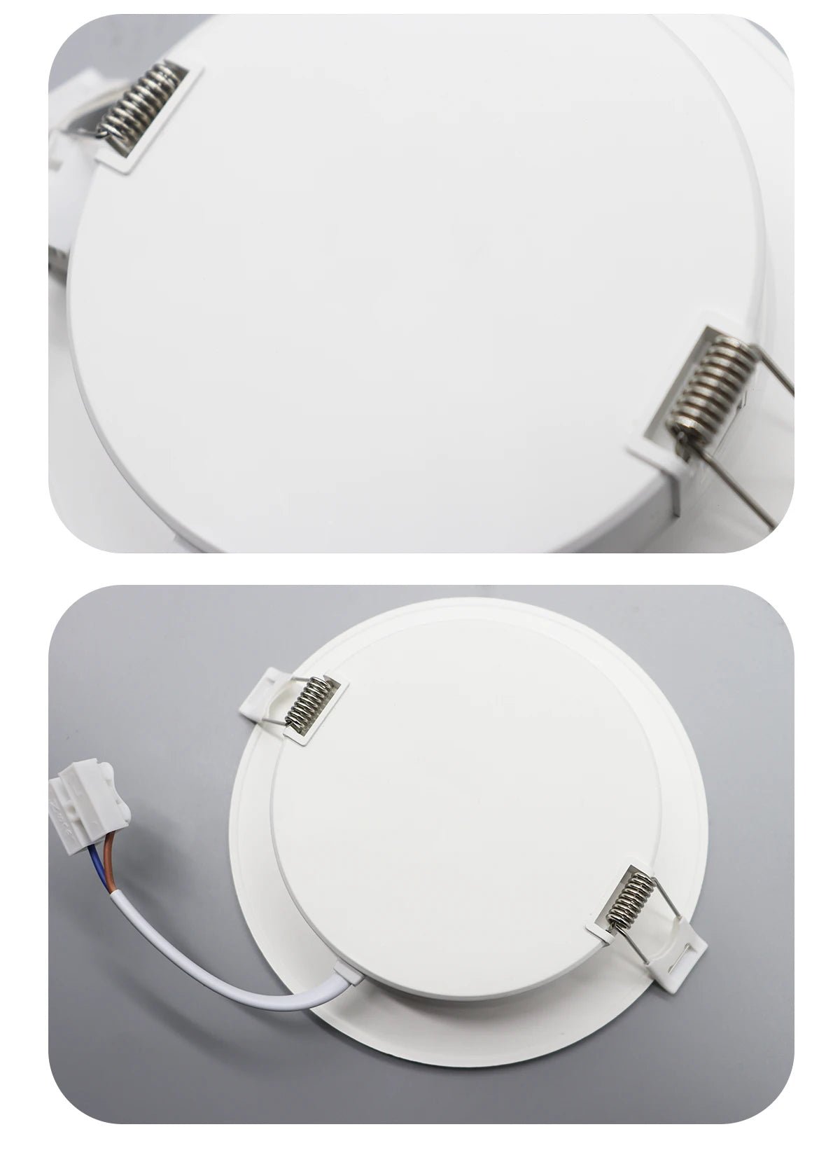 LED Downlight AC100 - 240V Spot Three colors 6W 10W 14W 17W 20W 24W Recessed in LED Ceiling Downlight Light Cold Warm white Lamp - PatioLix