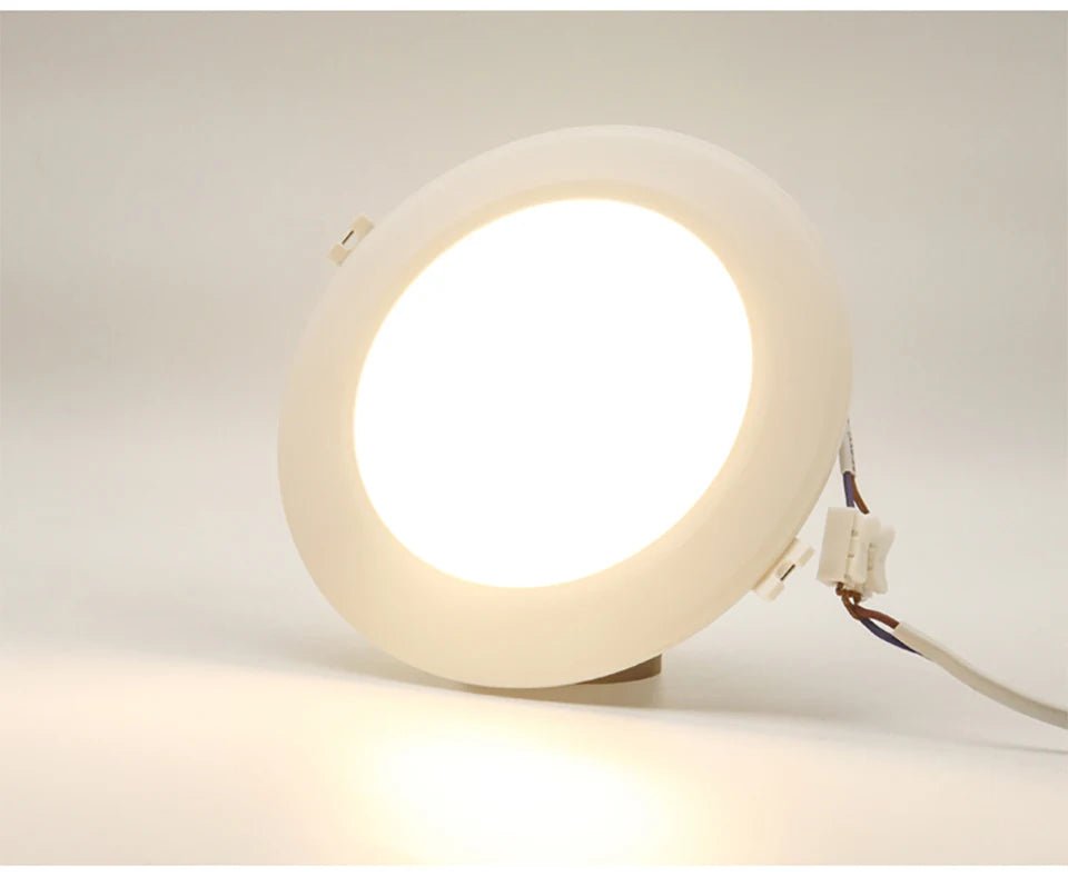 LED Downlight AC100 - 240V Spot Three colors 6W 10W 14W 17W 20W 24W Recessed in LED Ceiling Downlight Light Cold Warm white Lamp - PatioLix