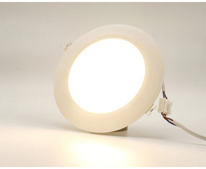 LED Downlight AC100 - 240V Spot Three colors 6W 10W 14W 17W 20W 24W Recessed in LED Ceiling Downlight Light Cold Warm white Lamp - PatioLix