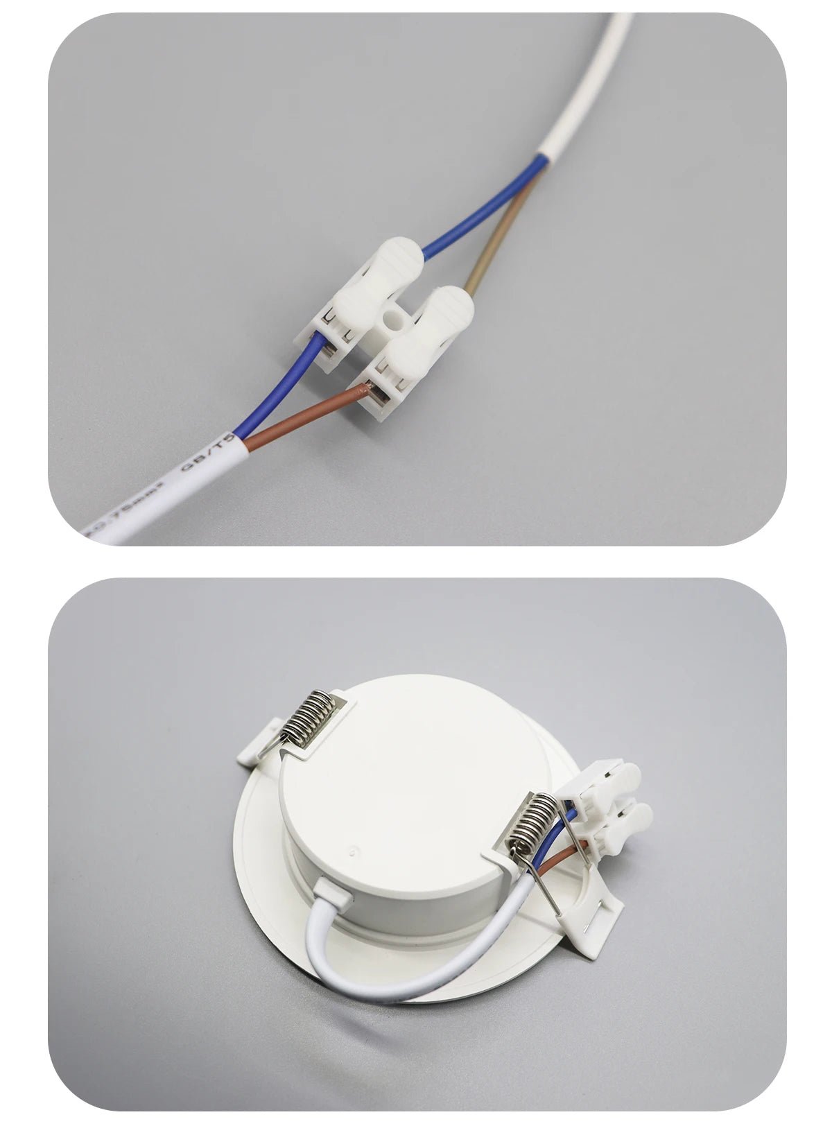 LED Downlight AC100 - 240V Spot Three colors 6W 10W 14W 17W 20W 24W Recessed in LED Ceiling Downlight Light Cold Warm white Lamp - PatioLix