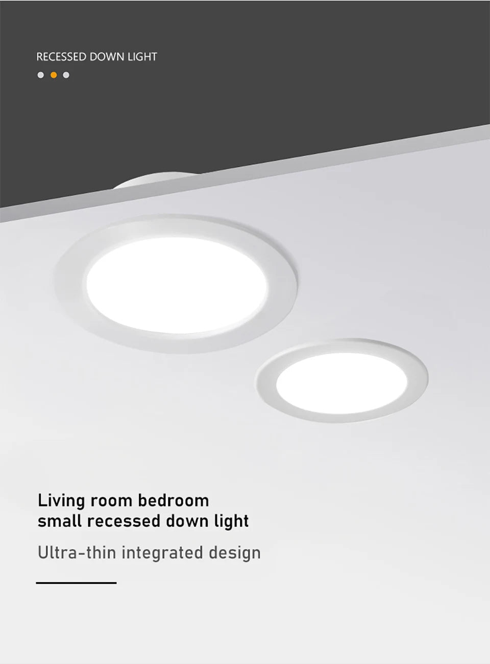 LED Downlight AC100 - 240V Spot Three colors 6W 10W 14W 17W 20W 24W Recessed in LED Ceiling Downlight Light Cold Warm white Lamp - PatioLix