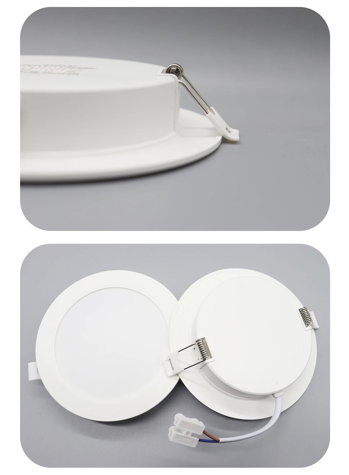 LED Downlight AC100 - 240V Spot Three colors 6W 10W 14W 17W 20W 24W Recessed in LED Ceiling Downlight Light Cold Warm white Lamp - PatioLix