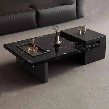Minimalist Adjustable Moving Coffee Table Unique Designer Cheap Side Table Luxury Living Room Meubles Entrance Hall Furniture - PatioLix