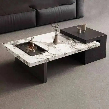 Minimalist Adjustable Moving Coffee Table Unique Designer Cheap Side Table Luxury Living Room Meubles Entrance Hall Furniture - PatioLix