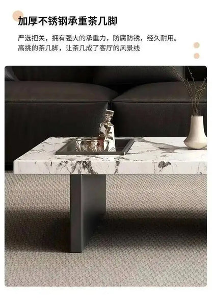 Minimalist Adjustable Moving Coffee Table Unique Designer Cheap Side Table Luxury Living Room Meubles Entrance Hall Furniture - PatioLix
