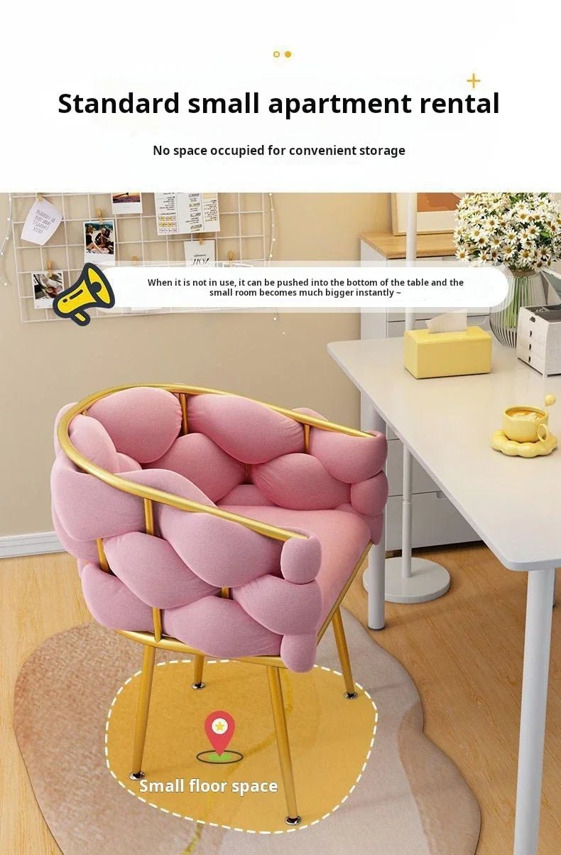 Modern Armchairs For Living Room Living Room Furniture Cafe Chair Nordic Luxury Style Suede Bubble Chair Single Sofa - PatioLix