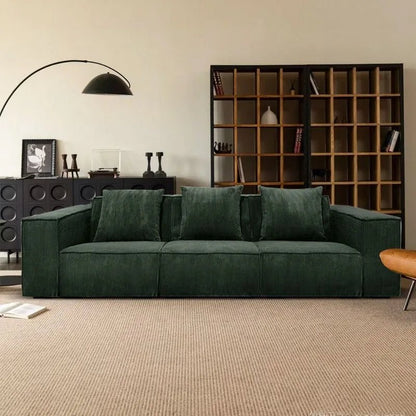Modern Luxury Living Room Sofa Sectional Set Furniture l Shape 2 3 Seater Corduroy Compression Vacuum Packed Home pink Designer - PatioLix