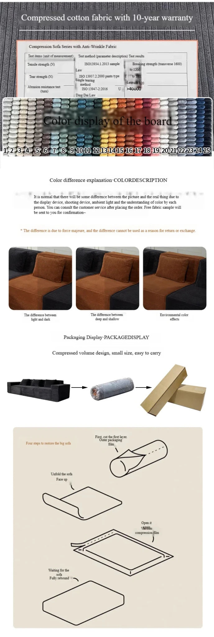 Modern Luxury Living Room Sofa Sectional Set Furniture l Shape 2 3 Seater Corduroy Compression Vacuum Packed Home pink Designer - PatioLix