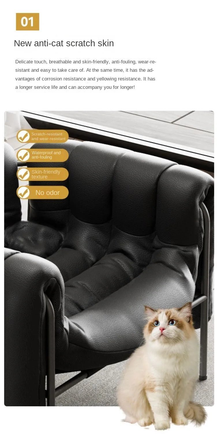 MOMO Light Luxury Sofa Chair Designer Retro Modern Living Room Balcony Lazy Lounge Chair Leisure Senior Leisure Chair - PatioLix