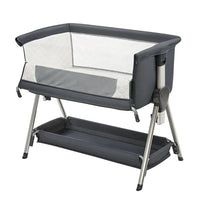 Newborn Portable Baby Crib Playpen Bedside Cot Pastoral Style Solid Woven 100% Polyester All - Season Customizable P - 800 - PatioLix