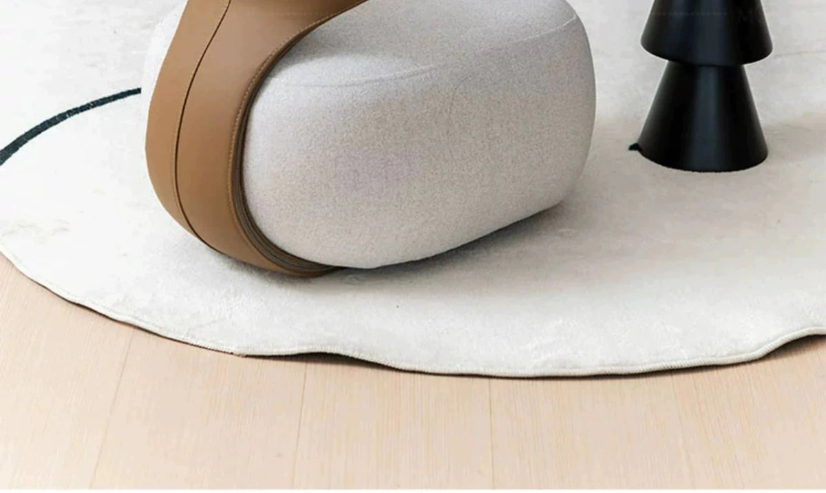 Nordic Designer Single Sofa Chair Living Room Luxury Home Furniture Backchair Backrest Fabric Lazy Leisure Chair Dressing Chair - PatioLix