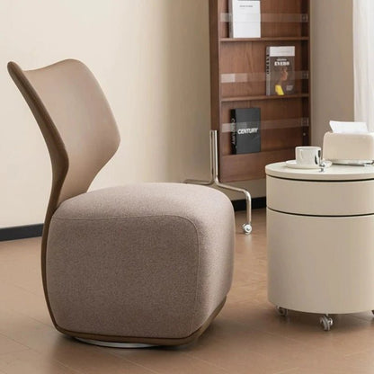 Nordic Designer Single Sofa Chair Living Room Luxury Home Furniture Backchair Backrest Fabric Lazy Leisure Chair Dressing Chair - PatioLix