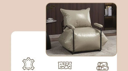 Nordic Lazy Sofa Chaise Lounge Living Room Luxury Rest Bean Bag Chaise Lounge Balcony Waterproof Wear - resistant Home Furniture - PatioLix