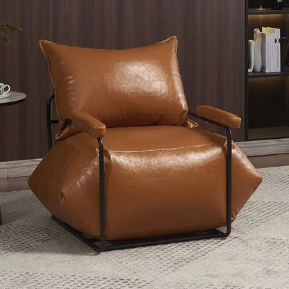 Nordic Lazy Sofa Chaise Lounge Living Room Luxury Rest Bean Bag Chaise Lounge Balcony Waterproof Wear - resistant Home Furniture - PatioLix