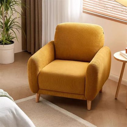 Nordic Single Living Room Sofas Designer Mid Century Lazy Living Room Sofas Armchair Individual Tumbonas Playa Home Furniture - PatioLix