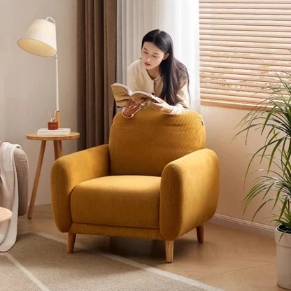 Nordic Single Living Room Sofas Designer Mid Century Lazy Living Room Sofas Armchair Individual Tumbonas Playa Home Furniture - PatioLix