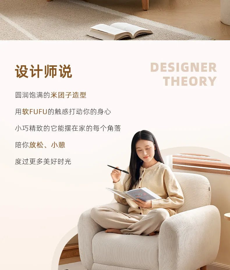 Nordic Single Living Room Sofas Designer Mid Century Lazy Living Room Sofas Armchair Individual Tumbonas Playa Home Furniture - PatioLix