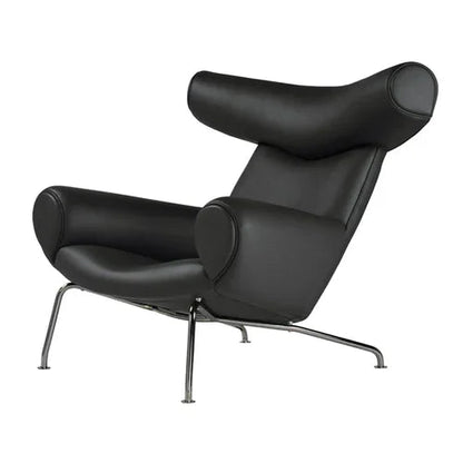 Nordic Single Sofa Chair Genuine Leather Sectional Recliner Art Creative Designer Luxury Home Furniture Living Room Sofa Muebles - PatioLix